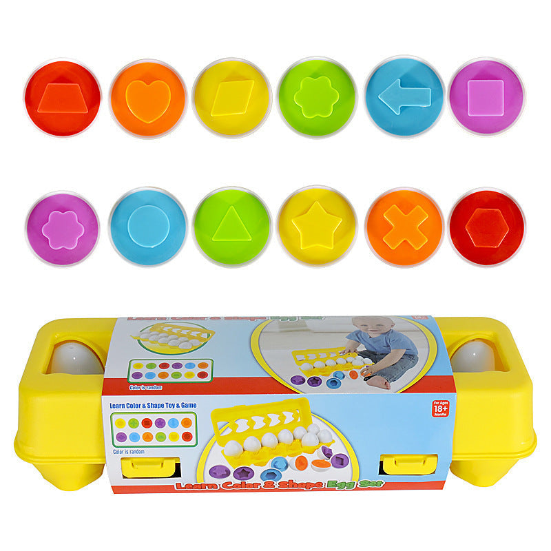 Shape Sorter Learning Egg Toy